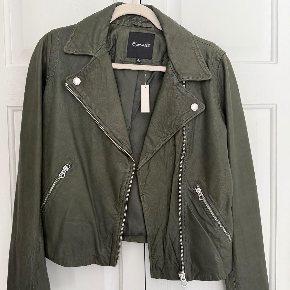 Madewell Moto 100% Leather Jacket
